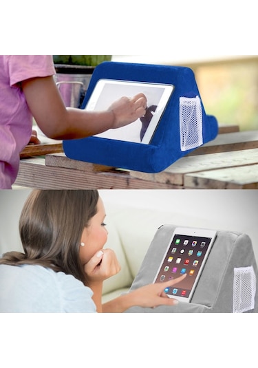 Dizüstü Bilgisayar Tutucu Tablet Yastığı Çok Fonksiyonlu Dizüstü Bilgisayar Soğutma Yastığı Dinlenme Yastığı Lake Blue