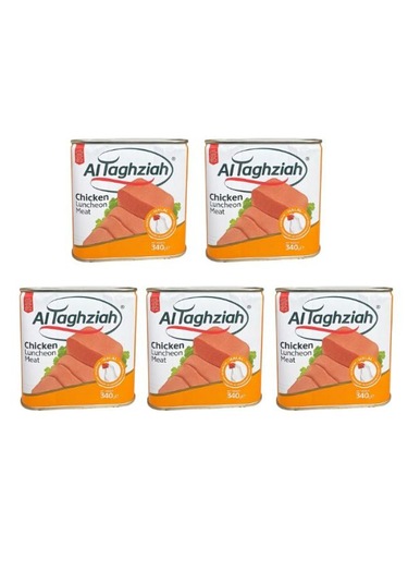 Al Taghzıah Chicken Luncheon Meat Tavuk Salam 340 Gr X5 Adet