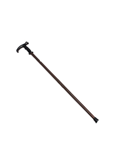 Dolıty Yaşlılar İçin Yürüyüş Bastonu Ergonomik Saplı Kahverengi Ve Siyah Çok Renkli