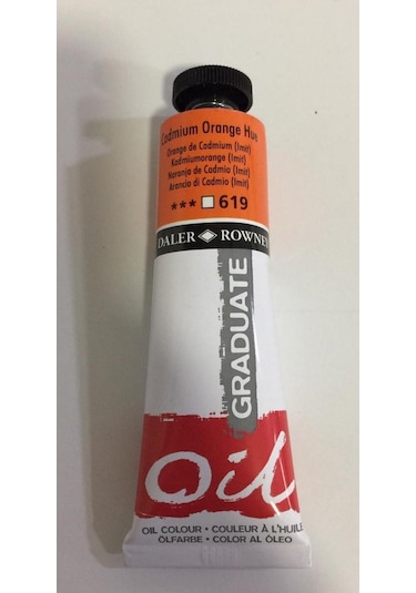 Graduate Yağlı Boya Grad Oıl 38Ml Cad Orange Hue