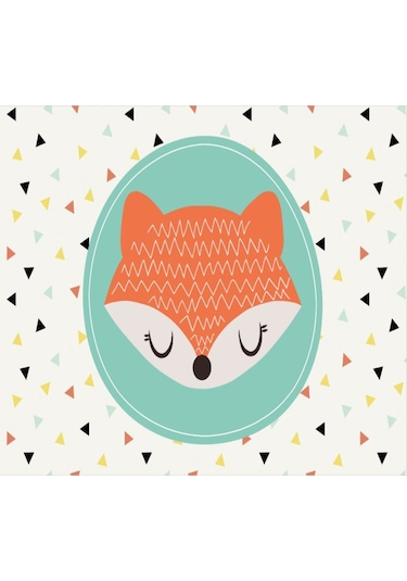Bayev Fox Djt. 40x60 Banyo Paspası 1017 01 Çok Renkli