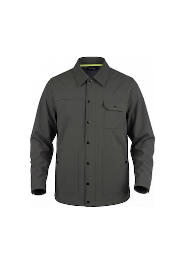 Goffra Erkek Metropole Modern Regular Fit Su İtici Teknik Ceket Haki M601-r0501-02