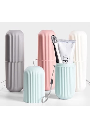 Seyahat Tipi Diş Macunu ve Fırçası Saklama Kabı Diğer