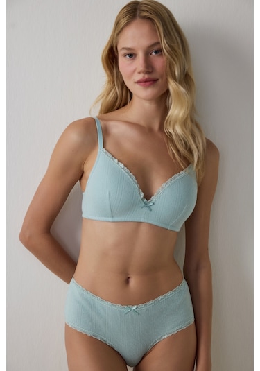 Penti Mint Yeşili Comfy Pointel Cosy Balenli Sütyen