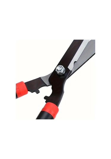 Dream011 1 Adet Yüksek Kaliteli Bahçe Makası Uzun Saplı Çim Budama Makası Mangan Çelik