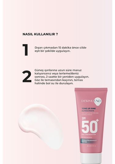 Dermoend Ton Eşitleyici Güneş Kremi 2'li