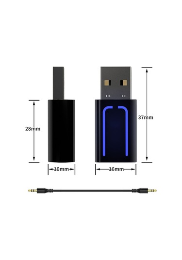 Cbtx E6 Bluetooth Ses Alıcısı Arabalar, Hoparlörler, Amplifikatörler İçin Çift Çıkışlı Bluetooth Adaptörü