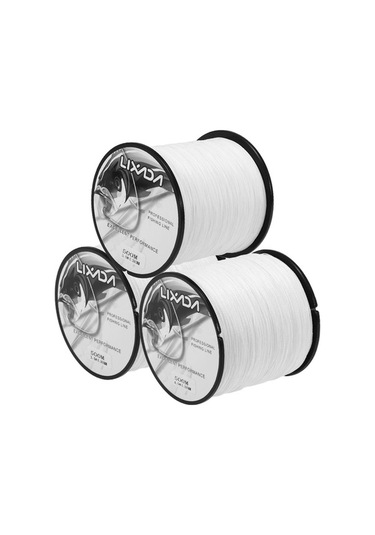 Novahub Lixada 3 Paket 500m İplendi Balık Avı İpi 4 Lifli Çok Lifli Pe Balık İpi Tuzlu Su Tatlı Su İçin Balık Taktikleri İle Balık İpi