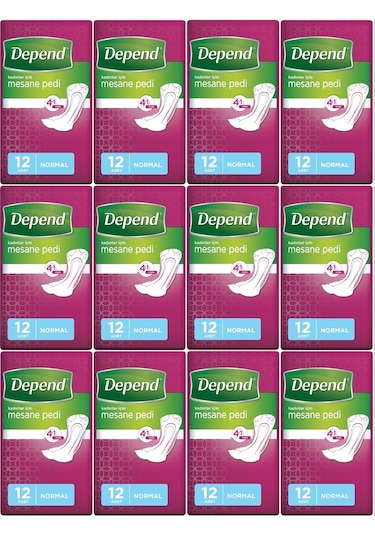 Depend Mesane Pedi Kadın Normal 144 Adet