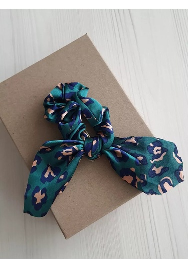 Proshik Leopar Zümrüt Saç Lastiği 242573242 Leopar