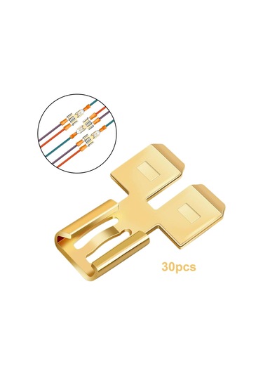 Suntek Çift Sırtlama Maça Konektörü Yalıtımsız Elektrik 30-adet Diğer