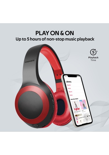 Promate Laboca Bluetooth Kulaküstü Kulaklık