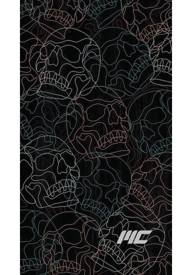 Musclecloth Çok Amaçlı Boyunluk Skull Çok Renkli