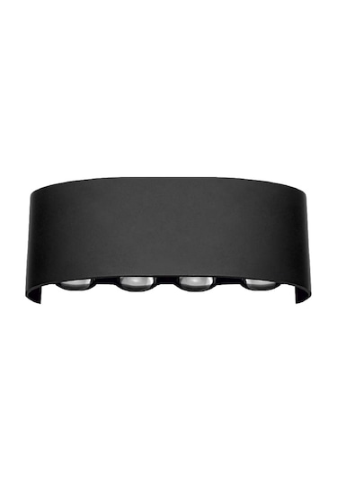 Cata 15w Kapri Led Aplik Dış Mekan Günışığı Cat Ct-8013g Siyah