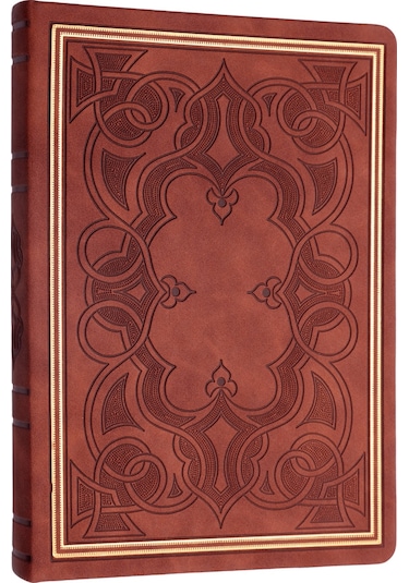 Victoria's Journals Vintage Old Book Defter Kahve 14x20 Diğer