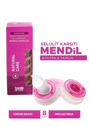 Handytowel Handy Towel Selülit Karşıtı Kapsül Mendil 8 x 7.5 ML