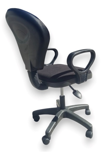 Kara Kartal Desenli Taraftar Baskılı Çocuk Odası Ders Çalışma Ofis Koltuğu Bilgisayar Sandalyesi Siyah - Beyaz