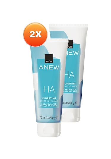 Avon Anew Hyalüronik Asit İçeren Gece Maskesi 2 x 75 ML