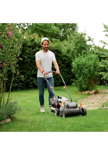 WORX WG743E 40Volt 4.0Ah. Li-ion 40cm Profesyonel Şarjlı Çim Biçm
