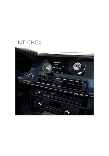 Nettech Nt-chc41 Magsafe Araç İçi Mıknatıslı Klima Üstü Telefon Tutucu - Siyah