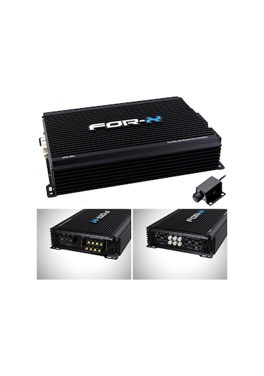 For-x Xae-604-4x60w 4 Çıkışlı Kaliteli-prof. Anfi-bas Kumandalı