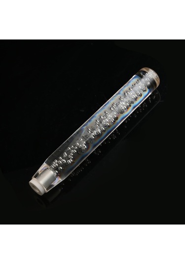 Led Işık Rgb Vites Topuzu Çubuk Kristal Şeffaf Kabarcık-25cm K16231-2 Diğer