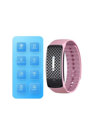 Kosona Akıllı Usb Şarjlı Sivrisinek Kovucu Bileklik - Doğal Yağlar İle Enkazlı, Tüm Yaş Grupları İçin Kullanıma Uygun, Rahat Ve Esnek Tasarım