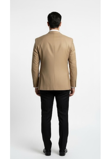 Plus Scorpion Erkek Blazer Ceket Twill Dokuma Likralı Notch Yaka 1 Düğmeli Çift Yırtmaçlı Slim Fit Camel Plus Scorpion Erkek Blazer Ceket Twill Dokuma Likralı Notch Yaka 1 Düğmeli Çift Yırtmaçlı Slim Fit Camel