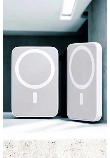 Magsafe Kablosuz Batarya Yüksek Performanslı Manyetik Tasarım Hızlı Şarj Çok Renkli