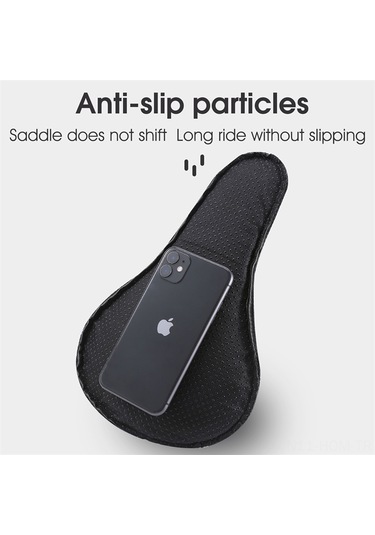 Suofeng Bisiklet Koltuğu Su Geçirmez Pu Deri Kılıf - Rahat Ve Kaymaz Sürüş İçin Kırmızı