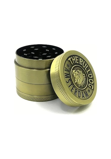 40 Mm 4 Katlı Grinder Baharat Öğütücü Parçalayıcı Paslanmaz Çelik Mıknatıslı Cepte Taşınabilir Bakır