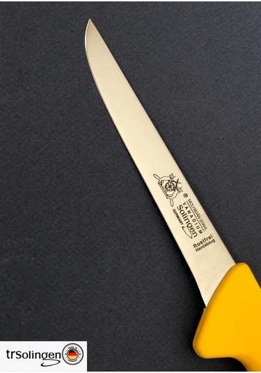 Solingen Vanadium Deri-Kemik Sıyırma Kasap Bıçağı