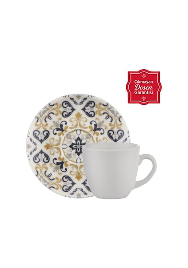 Neva N3208 Kumsal 6 Kişilik Kahve Fincan Seti