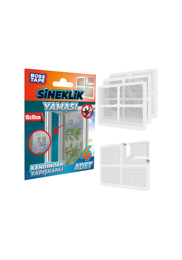 Boss Tape Sineklik Yaması Tamir Bandı 10X10 CM