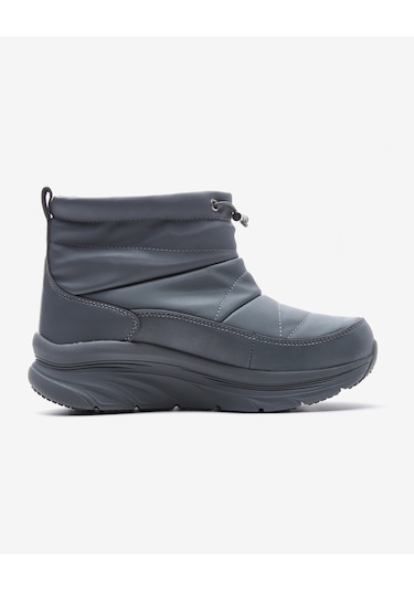 Skechers D'Lux Walker - Winter Up Kadın Gri Bot 167268 Gry Gri Skechers D'Lux Walker - Winter Up Kadın Gri Bot 167268 Gry Gri