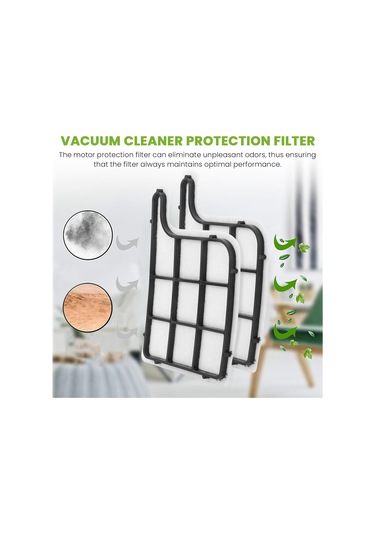 Crackedice 3 Adet Motor Koruma Filtresi Koruma Filtresi Vorwerk Kobold Vk 135 Ve 136 İçin Uygun Filtre