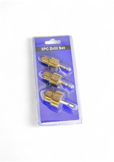 Alfa Hırdavat 3 Pcs 15-19 Mm 18-24 Mm 24-31 Mm Dril Set