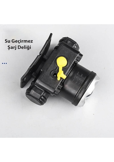 Dailytech Profesyonel Su Geçirmez 6000 Lümen Zoomlu Kafa Feneri