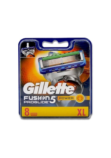 Gillette Fusion 5 Proglide Power XL Yedek Tıraş Bıçağı 8'li