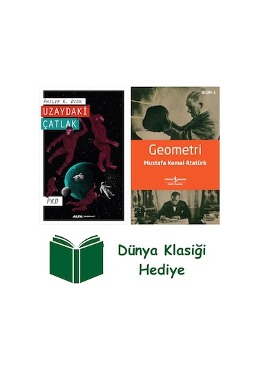 Uzaydaki Çatlak + Geometri + Dünya Klasiği Hediye
