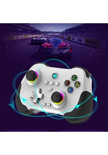 Lobo Rgbwireless Control 9.nesil Gamepad Kablosuz For Nintendo Switch Ps3-ps4-android-Apple Uyumlu iOS