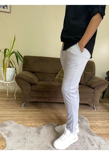 Tuba Toptaş Jogger Pantolon Gri