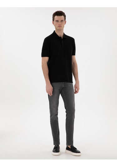 Pierre Cardin Erkek Siyah Tişört Basic 50302538-vr046 Siyah