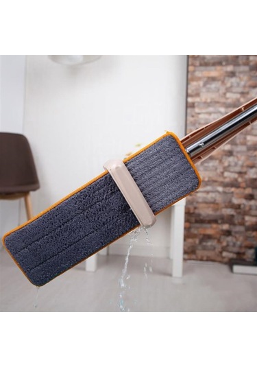 Büro Ev Ofis Yazlık Hijyeni İçin Kendi Sıkmalı Paspas Kolay Mikrofiber Tablet Mop