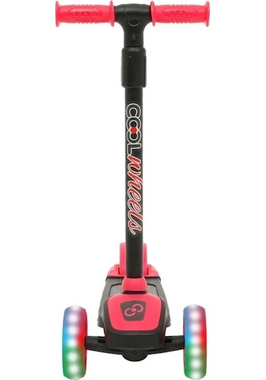 Furkan Cool Wheels Twist Scooter Pembe Çok Renkli