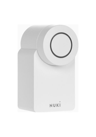 Nuki Smart Lock 4. Nesil Beyaz Akıllı Kapı Kilidi Güvenlik Cihazları