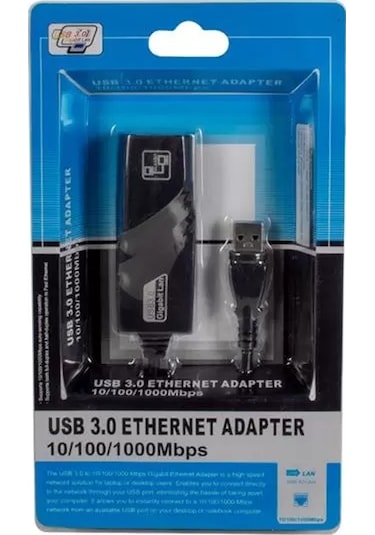 Powermaster Usb 3.0 To Rj45 10/100/1000 Mbps Gigabit Ethernet Çevirici