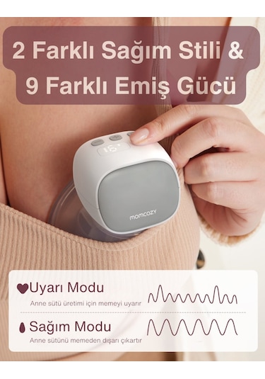 Momcozy S9 Pro Kablosuz Göğüs Pompası ( Tekli )