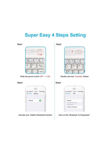 Novahub 3 Sistemli Çok Dilli Kablosuz Bluetooth Klavye - Siyah, Tablette Laptopta Uyumlu Diğer