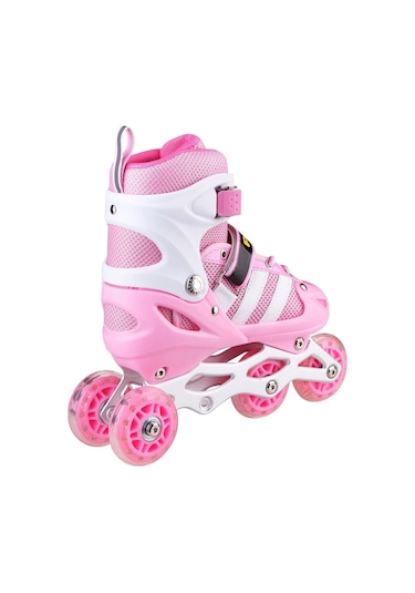 Pasifik Işıklı Ayarlanabilir 4 Tekerli Alıştırmalı Çocuk Pateni